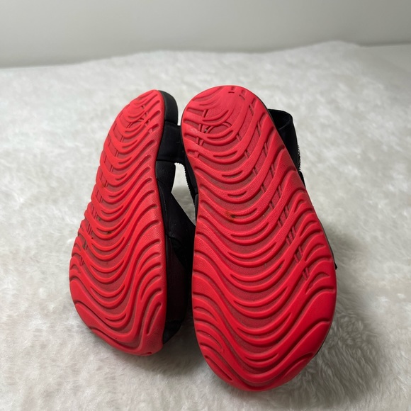 SOLD!!Nike Sunray Protect 2 (TD) Little Kids' Sandal Red Black size 7C - Picture 5 of 5